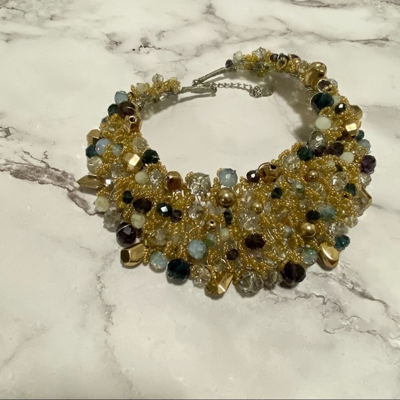 🛍 3/$45 Aldo Beaded Statement Piece Necklace - Picture 5 of 6